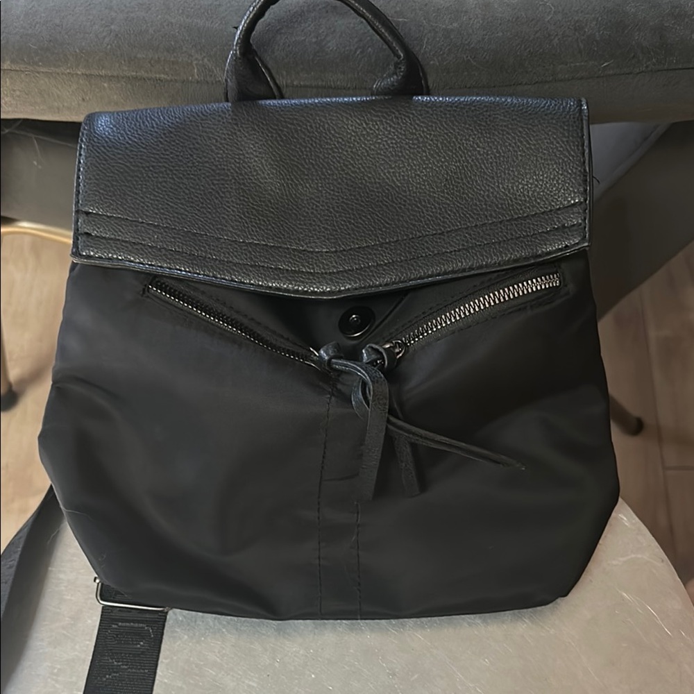 Stylish Black Mini Backpack Bolkier  NWOT!